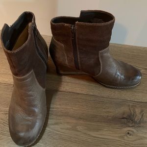 Earth Leather/Suede Boots